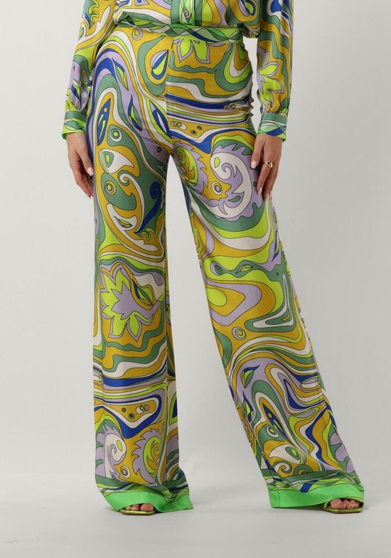 Ana Alcazar Trousers Broeken Dames - Groen - Maat 42