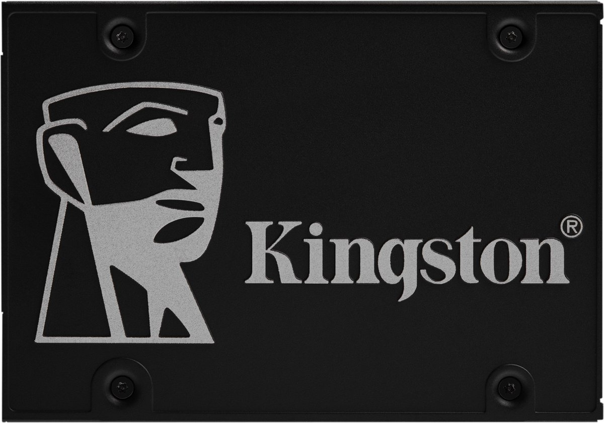 Kingston KC600 - Solid state drive - gecodeerd - 1 TB - intern - 2.5 - SATA 6Gb/s - 256-bits AES - Self-Encrypting Drive (SED), TCG Opal Encryption