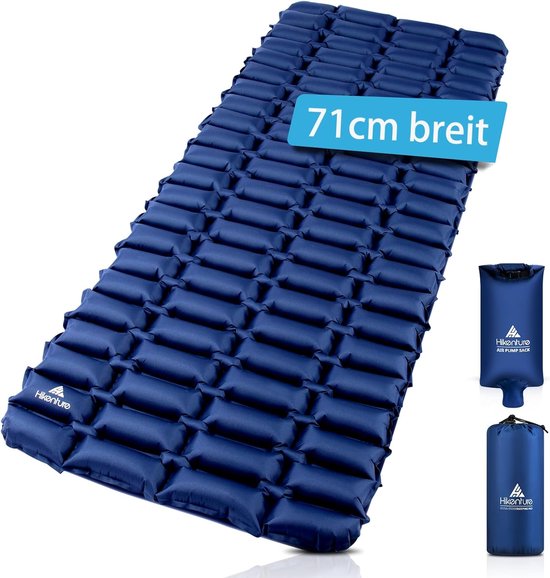 Dubbele Zelfopblazende Campingmat Voor 2 Personen - 10 Cm Dikke Slaapmat Voor Wandelen En Backpacken