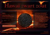 Hawaï zwart zout - 100 gram - Minerala - Hawaii zwart zout - Lava zeezout - Lavazout - BBQ zout - Vegan