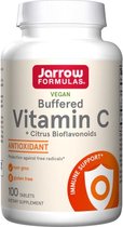 Vitamin C Buffered + citrusbioflavonoiden  100 tabletten | Jarrow Formulas