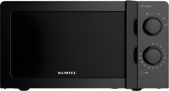 Kumtel HM-01 - Magnetron - 700W - 20 liter - 6 Functies -Zwart