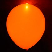 Festivez - 5x Oranje Led Ballon - led ballon - Ek voetbal versiering - EK - Feestversiering - wk - Koningsdag -