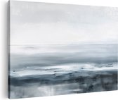 Artaza Canvas Schilderij Abstract Kunstwerk van de Oceaan - 60x40 - Wanddecoratie - Foto Op Canvas - Canvas Print