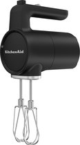 Kitchenaid handmixer - Kitchenaid Go - draadloze handmixer met 7 snelheden zonder batterij - Zwart