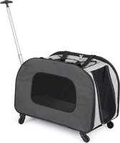 Honden Trolley - Soepele Wielen - Modern Design - 15 kg Maximaal - Handig Voor Op Reis - Vakantie - Veiligheid Gewaarborgd - Eventueel Voor Katten