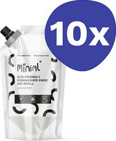 Miniml Glansspoelmiddel Parfumvrij - 1L Refill (10x 1L)