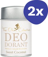 The Ohm Collection Deodorant Poeder Coconut (2x 120gr)