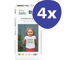 Naty Luiers: Maat 4 (7-18 kg) (4x 44 stuks)