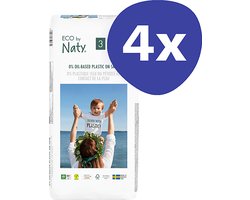 Naty Luiers: Maat 3 (4-9 kg) (4x 50 stuks)