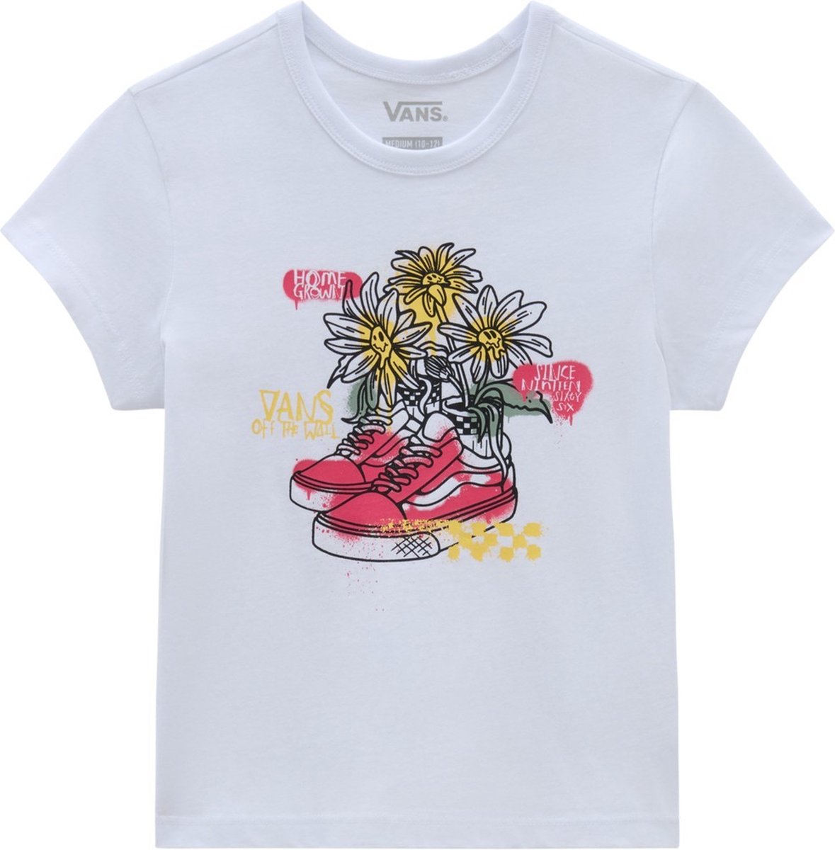 Vans Mädchen Kids Top Daisy Shoe Mini 000GA9/VNWHT -S Wit