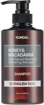 Kundal - Honey & Macadamia Shampoo (English Rose) - 500ml