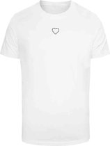 Mister Tee - Good Vibes Only Heren T-shirt - M - Wit