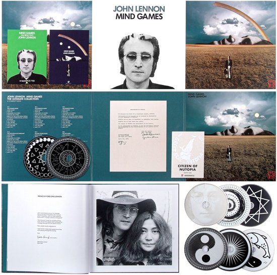 John Lennon Mind Games - Deluxe Edition 6CD + 2BluRay boxset