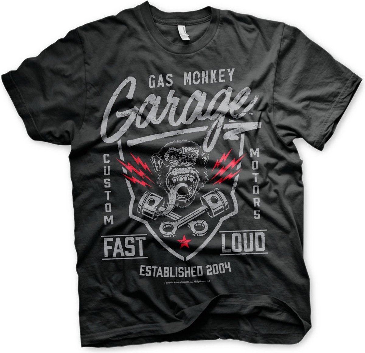 Gas Monkey Garage T-Shirt Fast´n Loud Black-L