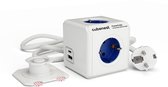 Cubenest PowerCube Extended USB A+C PD 20 W 1,5 m Type F Blauw