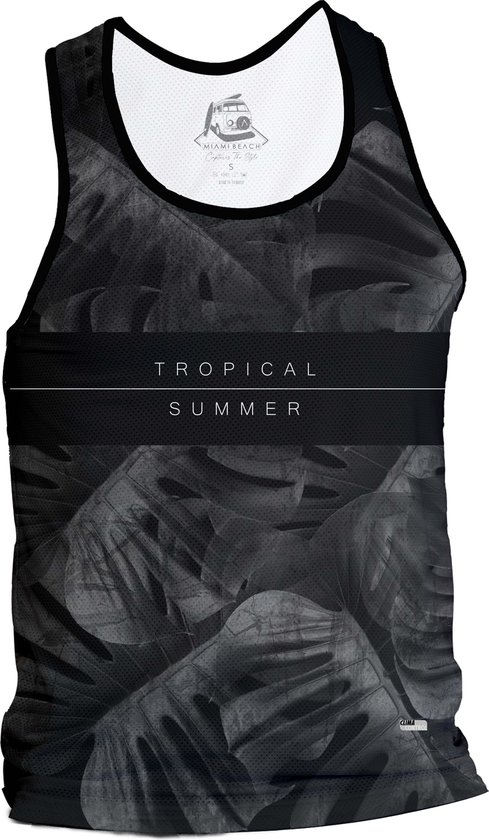 Miami Beach | Mouwloos T-shirt | Tanktops | Singlet | Climacontrol |390 | Maat S