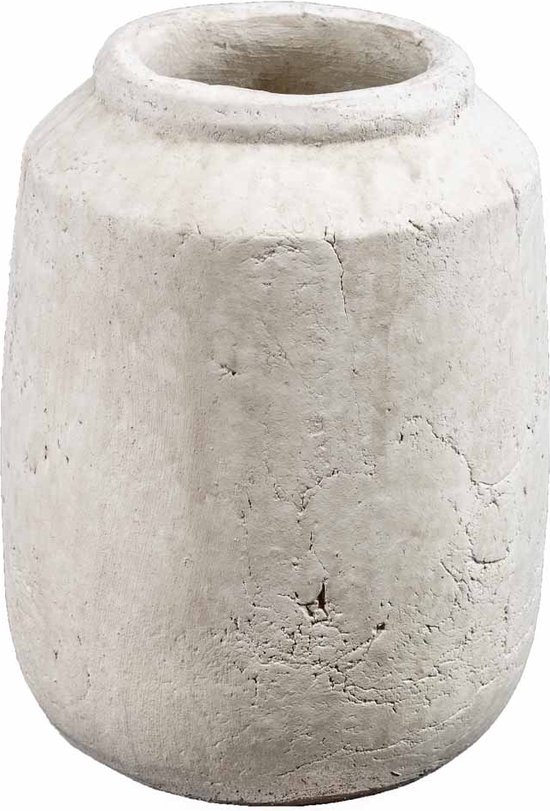 Vase/Can Monsieur Carafon white, small
