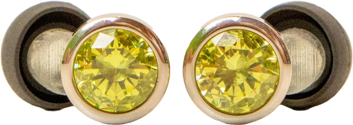 Goedkoopste Oordoppen festival Earbling | Oordoppen | Partyplugs | (14dB) | XS/S/M/L - super comfortabel - muziek, concerten, events, focus en reizen - Zilver Appelgroen