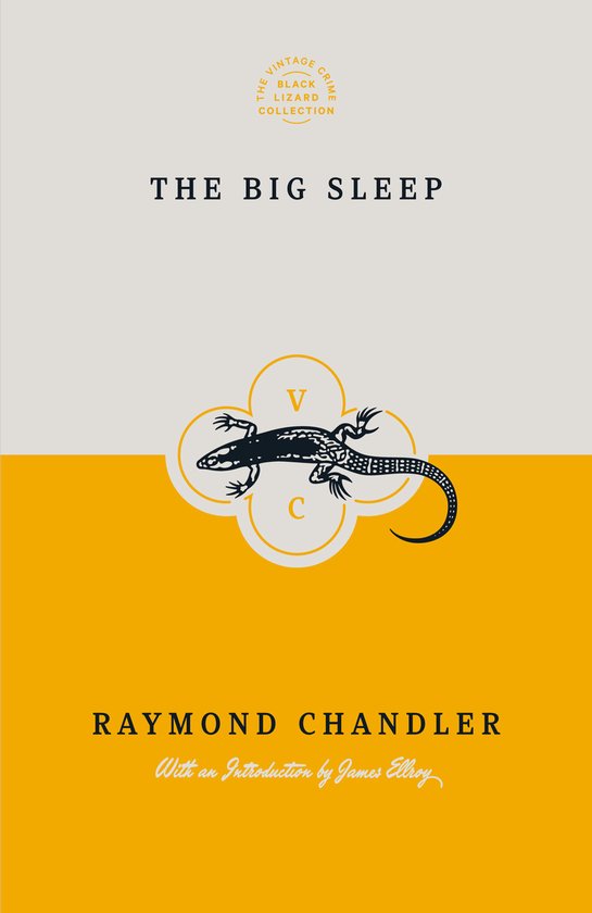 Vintage Crime/Black Lizard Anniversary Edition-The Big Sleep ... - cover