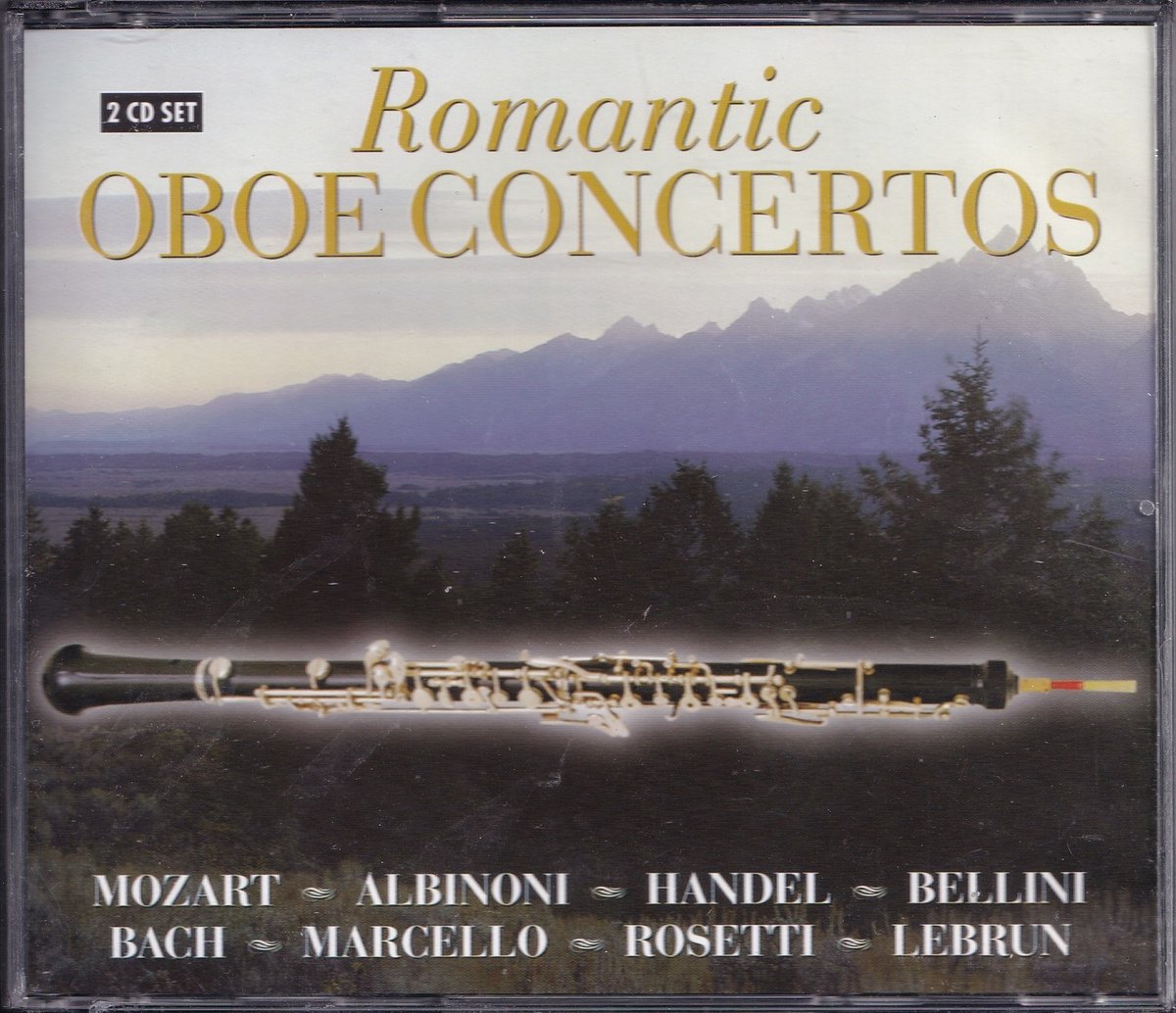 2CD Romantic oboe concertoes - Diverse componisten - Diverse artiesten