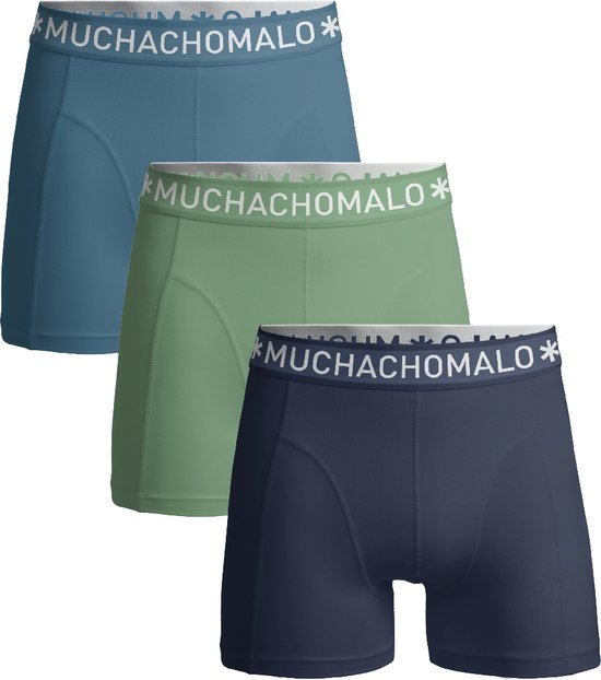 Muchachomalo Boys Boxershorts - 3 Pack - Maat 176 - 95% Katoen - Jongens Onderbroeken