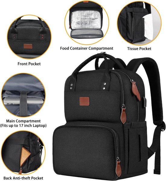 Koelrugtas - Koelrugzak - Lunchtas - Koeltas - Picknicktas - Koeltas Rugzak - Backpack van KOEL — afbeelding 3