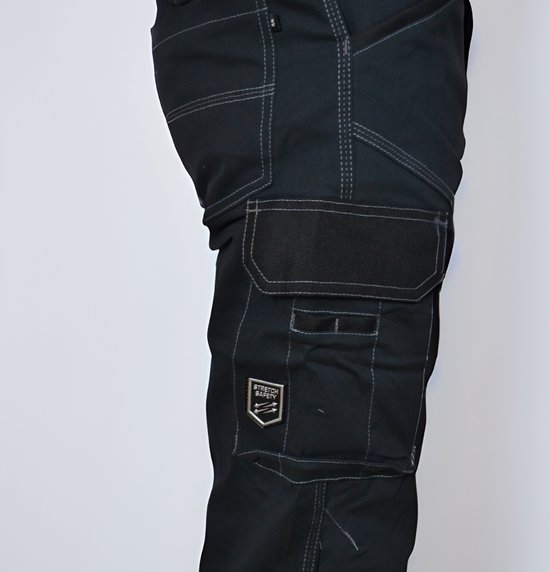 Pantalon de travail SIR SAFETY SYMBOL STRETCH Zwart - Pantalon de travail avec poches pratiques multifonctions et stretch