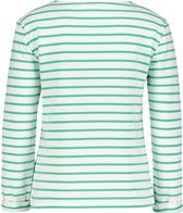 Red Button T-shirt Terry Stripe Chestprint Srb4165 Fern Dames Maat - L