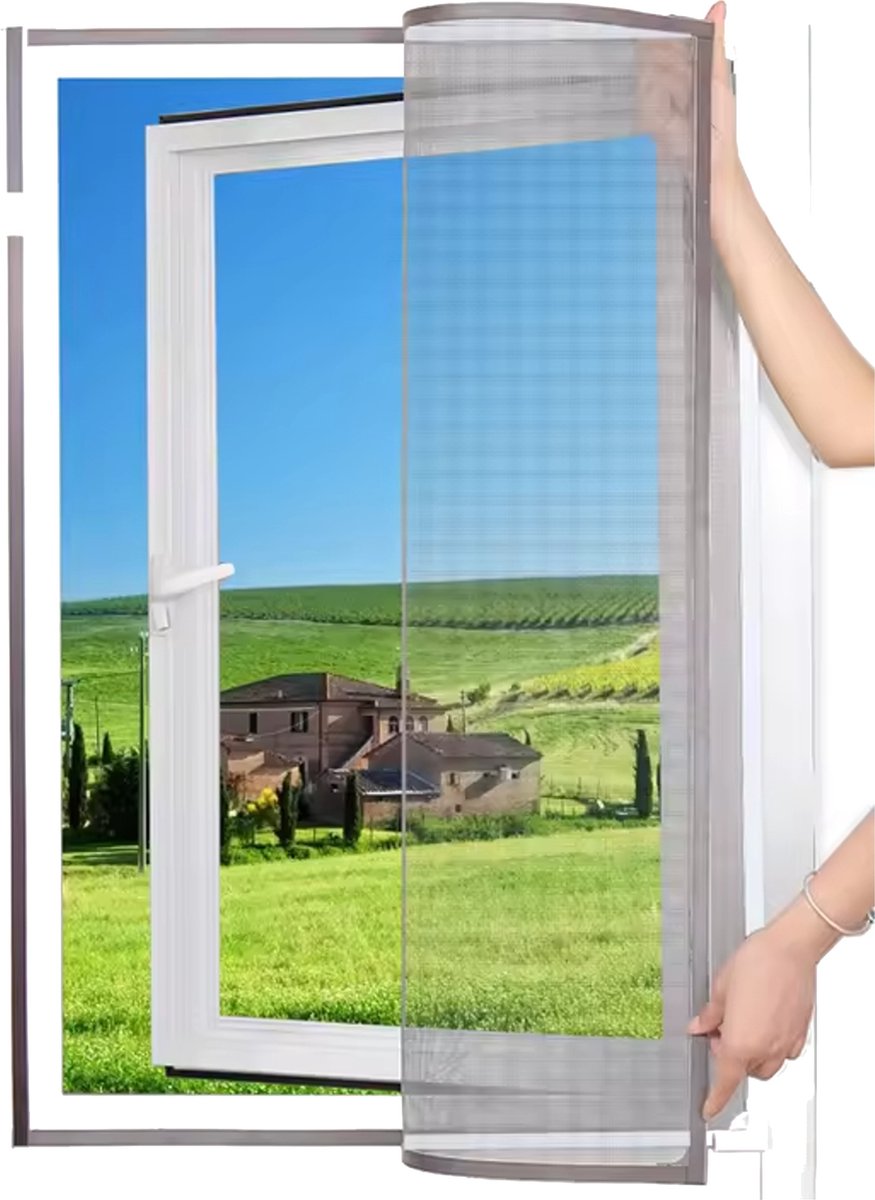 Jeas - Horrengaas - 130x150cm - Raamhor - Insect screen - Gaas