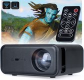 Lumobeam- Mini Beamer - Compact - Home Cinema - 1080P HD Resolutie - 400 Ansi Lumens - Draadloze Connectiviteit - Zwart
