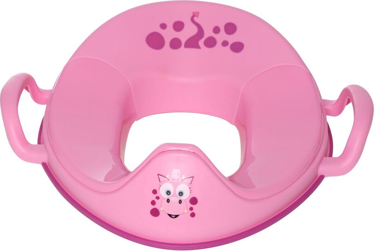 My Carry Potty my trainer seat - toiletverkleiner - draak- roze - zindelijkheidstraining