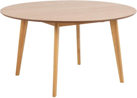 Ronde eettafel Roxby - 140x140x76 cm - Eikfineer