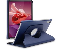 ebestStar - Hoes geschikt voor Lenovo Tab P12 (2023), Roterende Etui, Case, 360° Draaibaar hoesje, Donkerblauw