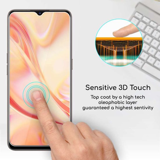 Film Protection écran Verre Trempé Incurvé 3D Pour OPPO Find X2 Pro - Noir - Neuf Antichoc 9H