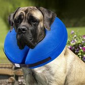 Beschermende opblaasbare halsband voor honden en katten - Zachte kegelvormige herstelhalsband - E-halsband ontwerp - Huisdierenverzorging cat cone