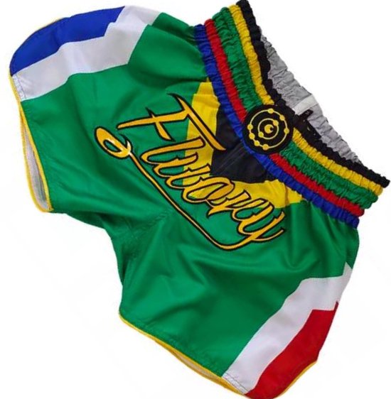 Shorts de kickboxing Fluory Muay Thai Suriname MTSF93 taille S