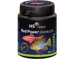 HS Aqua Red Power Granules XS - 200ML - Aquariumvoer - Visvoer
