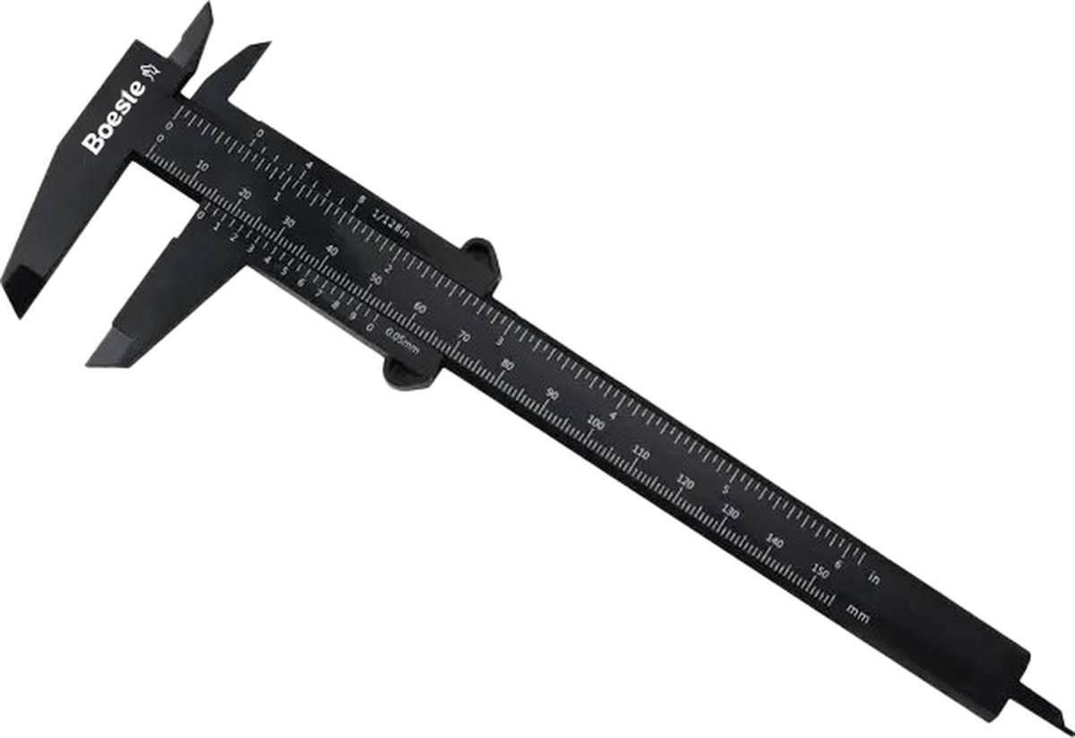 Boeste® Precisie Schuifmaat 150mm - Zwart