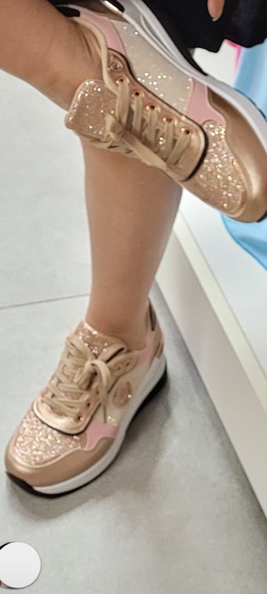 Nieuwe collectie Beeldige sneakers voor dames champagne kleur maat 37 bol