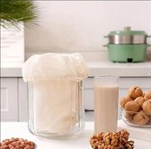 AliRose - Kaasdoek - Herbruikbaar - Maat M - Stoffen (Vegan) Melkzeef - Amandelmelk - Notenmelk - Kitchen Tools
