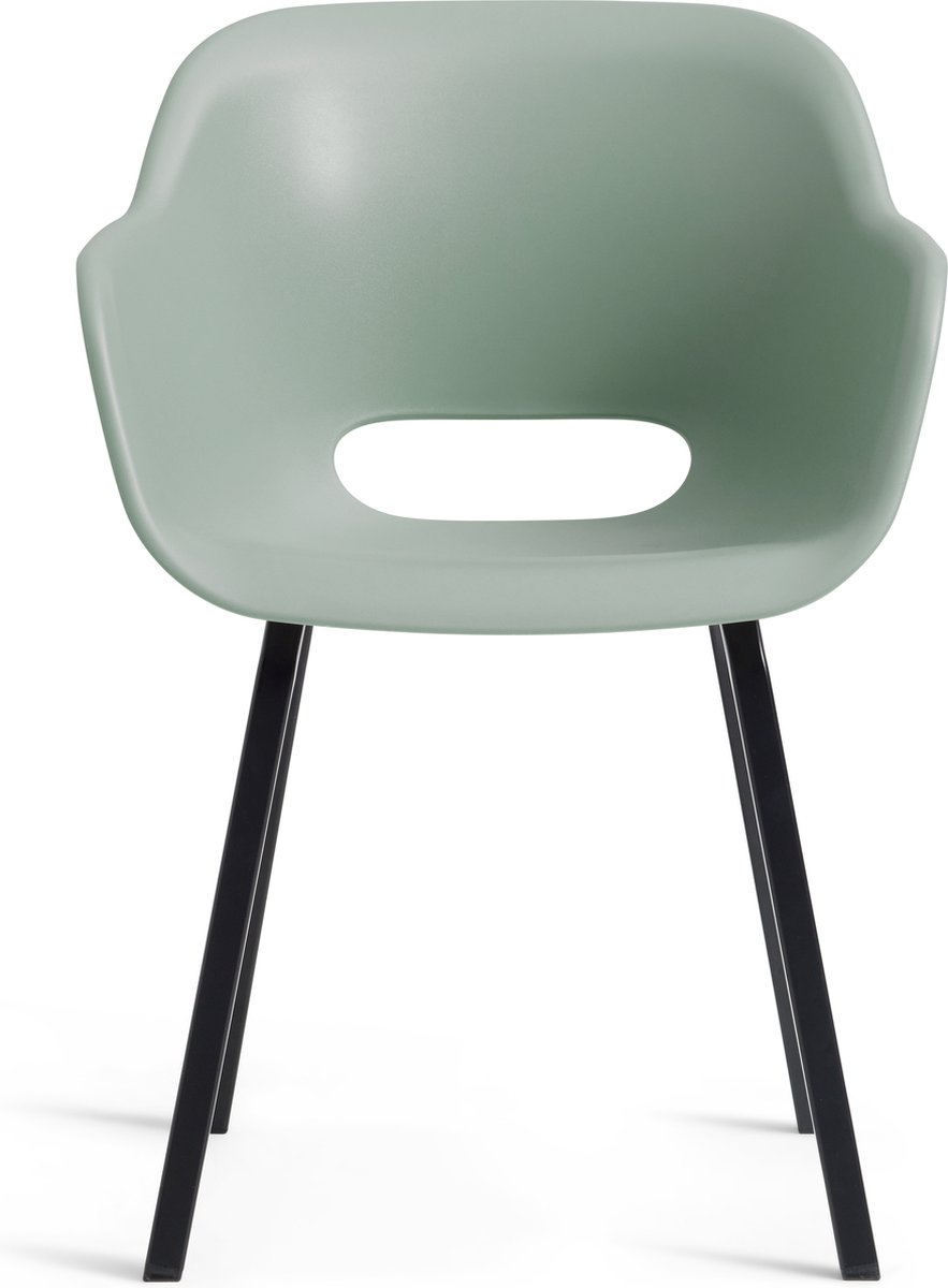 Keter Noa Tuinstoel - 2 stuks - 55x56,5x80cm - metalen frame - Vintage Green thumbnail 7
