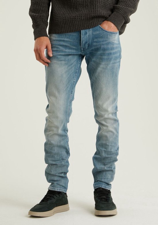 Chasin' Jeans Slim-fit jeans EGO Kian Blauw Maat W27L32