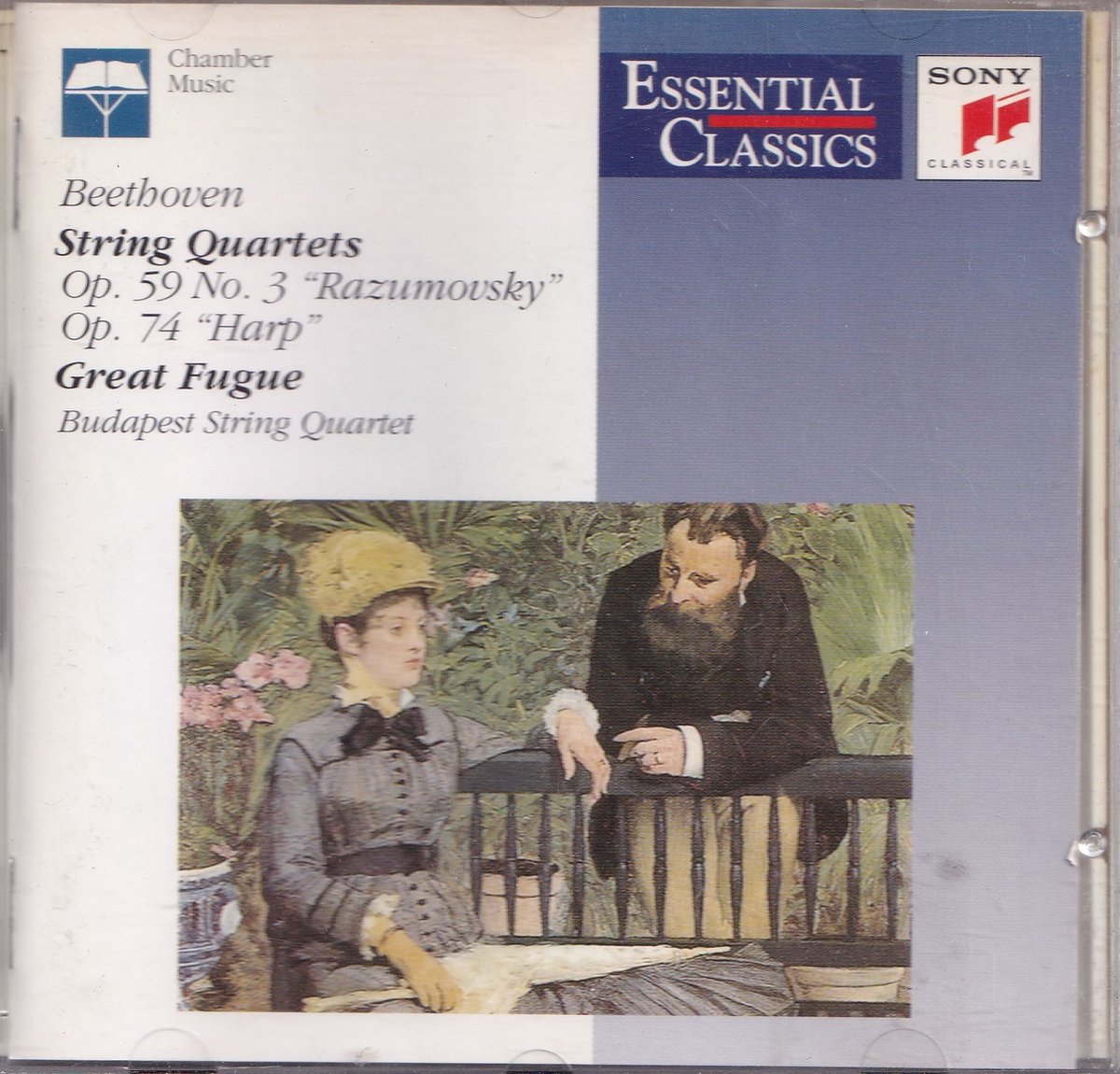 String Quartets Op.59 No.3 “Razumovsky” & Op.74 “Harp”/ Great Fugue Op.133