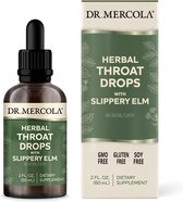 Dr. Mercola - Herbal Throat Drops with Slippery Elm - 60 ml