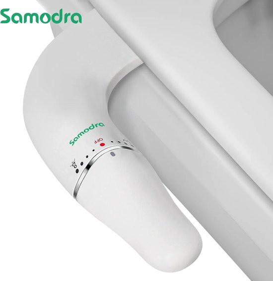 Niet-Elektrische Bidet Toiletzitting Opzetstuk met Twee Nozzles voor