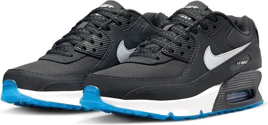 Nike Air Max 90 GS "Anthracite Industrial Blue" - Maat: 36.5