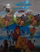 Kinderverjaardag versiering - Lion King - Dieren - Leeuw - Disney - Kinderfeest - Slinger - Tafel waren - Geel - Jongen - Meisje - Verjaardag