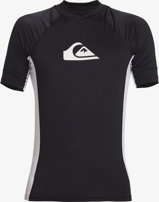 Quiksilver - UV-surf T-shirt voor heren - Everyday - Korte mouw - UPF50+ - Zwart - maat M