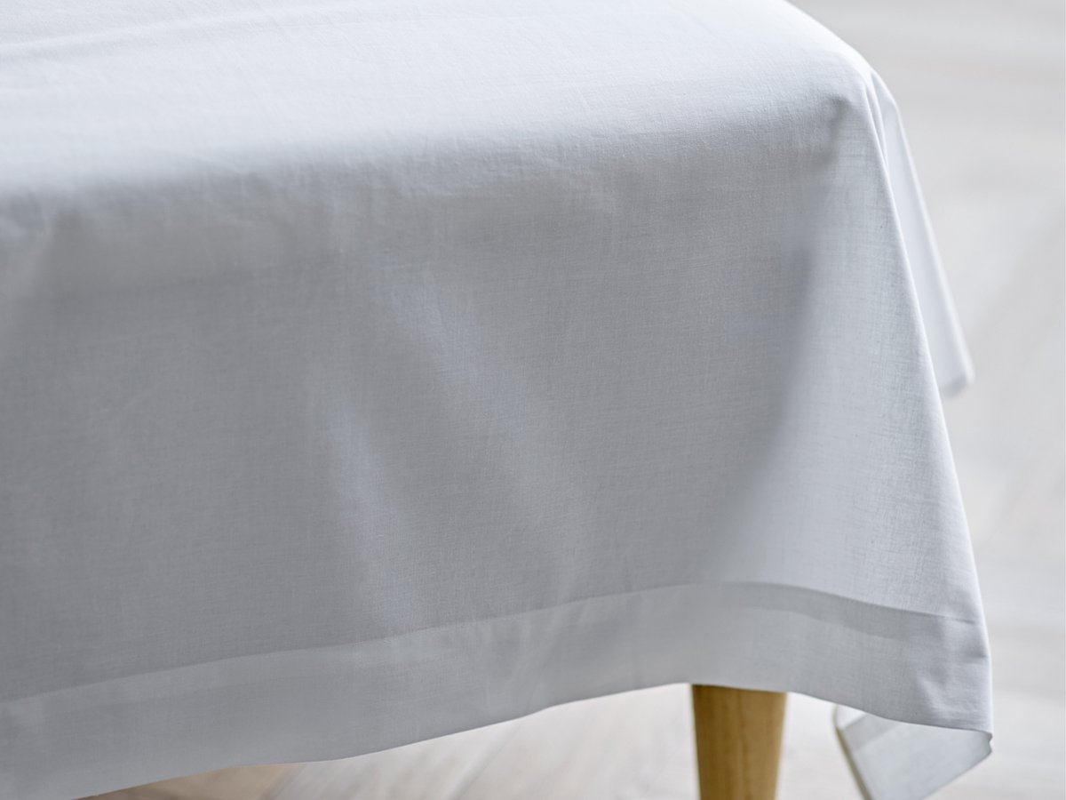 Södahl organic Calm Plat laken 150 x 250 cm White